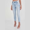 Calça Jeans Cropped Jegging Feminina Lado Avesso